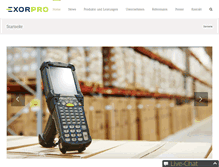 Tablet Screenshot of exorpro.de